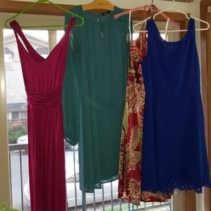 Closet Clear Out: 4 dress bundle
